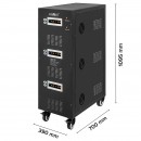 Stabilizator servomotor trifazat 80kva proavr-80k kemot