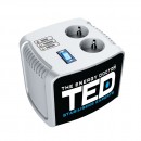 Stabilizator tensiune automat Ted Electric TED-AVR1000, 1000VA, Unda sinusoidala pura, Servo
