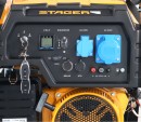 Stager FD 6500ER Automatic Generator curent monofazat, 230V, 5.5kW, benzina, conector ATS, multistart, autonomie pana la 20h