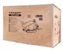 Stager RMT500SI roaba cu motor termic cu incarcator frontal 9CP, 500kg, senile