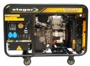Stager YDE12E Generator open frame 8.5kW, monofazat, diesel, pornire la cheie - 6960270420288