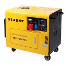 Stager YDE7000TD3 Generator insonorizat diesel trifazat 5.2kVA, 8A, 3000rpm