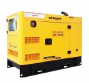 Stager YDY15S3-E Generator insonorizat diesel trifazat 14kVA, 19A, 1500rpm