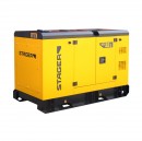 Stager YDY22S Generator insonorizat 22kVA, 87A, 1500rpm, monofazat, diesel