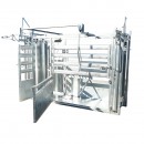 Stand de contentie, dispozitiv imobilizare bovine cu cantar