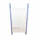 Stand metalic cu polite 900x350x1800