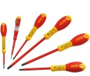 Stanley 0-65-443 Set 5 surubelnite drepte FATMAX izolate + tester de tensiune