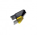Stanley 0-69-257 Set 12 Chei imbus lungi, Cap sferic 1/16-3/8, L