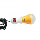 Statie portabila 2000W cu baterie LifePO4 2016Wh, 2 becuri led  3W si panou solar 200W