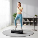 Stepper aerobic 68cm ajustabil 3 nivele rebel active