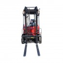 Stivuitor electric 3T duplex 3m cu translatie laterala, baterie Li-ion 60V/100Ah, pornire cu amprenta