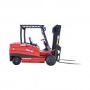 Stivuitor electric 3T duplex 3m cu translatie laterala, baterie Li-ion 60V/100Ah, pornire cu amprenta