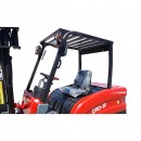 Stivuitor electric 3T duplex 3m cu translatie laterala, baterie Li-ion 60V/100Ah, pornire cu amprenta