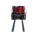 Stivuitor electric 3T duplex 3m cu translatie laterala, baterie Li-ion 60V/100Ah, pornire cu amprenta