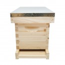Stup orizontal din lemn pentru albine, 5 rame, 505x230x245mm