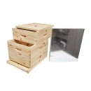 Stup pentru albine din lemn, Dadant, 500x430x310mm