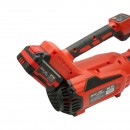 Suflanta aer de gradina cu 2 acumulatori 21V, 4Ah Li-ion, Brushless, debit aer 4.5 m3/min, 5 trepte turatie 0-23000, Turbo Breckner Germany