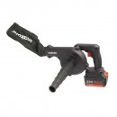 Suflanta aer si aspirator cu acumulator 20V/4000mAh si incarcator 220V/50-60Hz, debit aer 2.3m3/min, 20000rot/min Makute