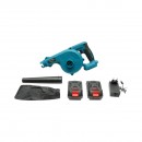 Suflanta aer si aspirator de gradina cu 2 acumulatori 21V, 2Ah Li-ion, debit aer 2.8 m3/min, turatie 24000rpm Breckner Germany