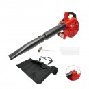 Suflanta aer si aspirator de gradina cu tocator pe benzina 1CP, 25.4cc, sac colector 40L, debit aer 612 m3/h, turatie 7500 r/min Breckner Germany