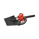 Suflanta aer si aspirator de gradina cu tocator pe benzina 1CP, 25.4cc, sac colector 40L, debit aer 612 m3/h, turatie 7500 r/min Breckner Germany