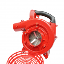Suflanta aer si aspirator de gradina cu tocator pe benzina 1CP, 25.4cc, sac colector 40L, debit aer 612 m3/h, turatie 7500 r/min Breckner Germany
