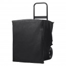 Suport de lemne carucior cu husa, Vivatechnix, 2 x roti, max 590 kg, Otel, 183.5x36.2x122 cm