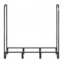 Suport de lemne, Vivatechnix 1220 × 320 × 1180 mm, Otel, Negru, Husa impermeabila