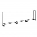 Suport de lemne, Vivatechnix 3862 x 360 x 1170 mm, Otel, Negru, Husa impermeabila