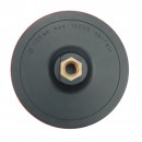 Suport disc abraziv pentru polizor unghiular, fixare tip Velcro, 125mm, Vorel 08315
