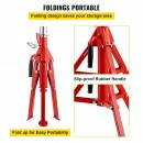 Suport pentru tevi cu cap in V, capacitate 1/8-12, Portabil, Inaltime reglabila 610-1067 mm, capacitate 1134 kg