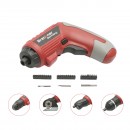 Surubelnita electrica multifunctionala 4 in 1 cu acumulator 4.2V, 1.5Ah Li-ion, LED, 6Nm, bit 1/4 inch 33 piese Breckner Germany