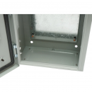 Tablou electric metalic exterior cu contrapanou 300x250x150mm IP65 Longroad