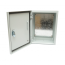 Tablou electric metalic exterior cu contrapanou 400x300x150mm IP65 Longroad