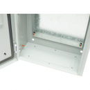 Tablou electric metalic exterior cu contrapanou 400x300x150mm IP65 Longroad