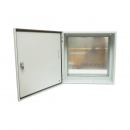 Tablou electric metalic exterior cu contrapanou 600x600x250mm IP65 Longroad