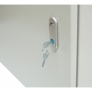 Tablou electric metalic exterior cu contrapanou 600x600x250mm IP65 Longroad