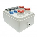 Tablou grup prize organizare santier 2x230V/16A, 3x400V/32A, 12 module 460x270x160mm IP44/67 SUNTREE