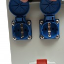 Tablou grup prize organizare santier 2x230V/16A, 3x400V/32A, 12 module 460x270x160mm IP44/67 SUNTREE