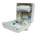 Tablou grup prize organizare santier 2x230V/16A, 3x415V/16A, 330x330x170mm IP44/67 SUNTREE