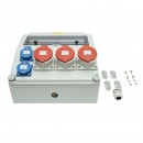 Tablou grup prize organizare santier 2x230V/16A, 3x415V/16A, 330x330x170mm IP44/67 SUNTREE