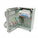Tablou grup prize organizare santier 2x400V/32A, 6 module, 340x220x160mm IP67 SUNTREE