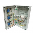 Tablou grup prize organizare santier 2x415V/16A, 1x250V/16A, 520x300x160mm IP44/67 SUNTREE