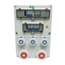 Tablou grup prize organizare santier 2x415V/32A, 3x250V/16A, 18 module 540x360x180mm IP67 SUNTREE