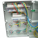 Tablou grup prize organizare santier 3x415V/32A, 3x250V/16A, 10 module, 540x360x180mm IP67 SUNTREE