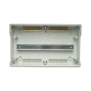 Tablou sigurante aplicat 1 rand, 18 module IP66 Breckner Germany