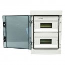 Tablou sigurante aplicat 2 randuri, 24 module 295x255x130mm IP65 Breckner Germany