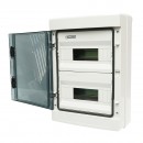 Tablou sigurante aplicat 2 randuri, 24 module 295x255x130mm IP65 Breckner Germany