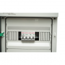 Tablou sigurante de protectie echipat 380V pentru sisteme fotovoltaice 10-20KW DC/AC cu 4 siruri/stringuri