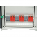 Tablou sigurante de protectie echipat 380V pentru sisteme fotovoltaice 10-20KW DC/AC cu 4 siruri/stringuri